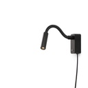 Scar-Led 1FDS built-up plug ALU frame + ALU flex L200mm / WW - 25° / Driver + switch incl. / non-dimmable114LM 2700K CRI93 IP50