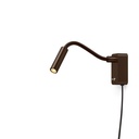 Scar-Led 1FDS built-up plug WHITE frame + WHITE flex L200mm / WW - 25° / Driver + switch incl. / non-dimmable114LM 2700K CRI93 IP50