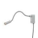 Scar-Led 1FDS built-up plug BRONZE frame + BRONZE flex L200mm / WW - 40° / Driver + switch incl. / non-dimmable114LM 2700K CRI93 IP50