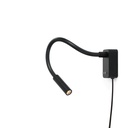 Scar-Led 1FDS built-up plug ALU frame + ALU flex L400mm / WW - 40° / Driver + switch incl. / non-dimmable114LM 2700K CRI93 IP50