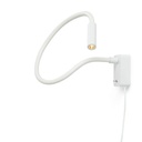 Scar-Led 1FDS built-up plug ALU frame + BLACK flex L750mm / WW - 40° / Driver + switch incl. / non-dimmable114LM 2700K CRI93 IP50
