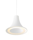 Sirens SU diffuser glass WHITE ? 265 / Bulb excl.      IP50