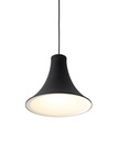 Sirens SU frosted glass big mirror + edge mirror BLACK ? 210 / Bulb excl.      IP50