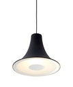 Sirens SU frosted glass edge mirror BLACK ? 265 / Bulb excl.      IP50