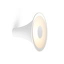 Sirens W/C frosted glass edge mirror WHITE ? 210 / Bulb excl.      IP50