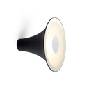 Sirens W/C frosted glass edge mirror BLACK ? 210 / Bulb excl.      IP50