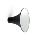 Sirens W/C frosted glass small mirror + edge mirror BLACK ? 265 / Bulb excl.       