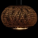 LED FLOATING BAMBOO BRONZE OVALE 300 - 6W - CRI90 - 2200K - E27  - 330LM