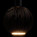 LED FLOATING FILO BLACK GLOBE G180 - 5W - CRI90 - 2200K - E27  - 380LM