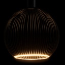 LED FLOATING FILO BLACK GLOBE G300 - 6W - CRI90 - 2200K - E27  - 450LM
