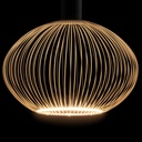 LED FLOATING FILO DESERT SAND OVALE 300 - 6W - CRI90 - 2200K - E27  - 450LM