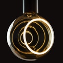LED Floating Globe 150 smokey grey 90° - 6W - CRI90 - 1900K - E27  - 260LM
