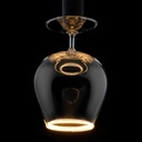 LED FLOATING COGNAC CLEAR - 6W - CRI90 - 2200K - E27  - 600LM