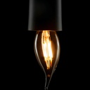 LED Candle flame clear - 3W - CRI90 - 2200K - E14  - 200LM