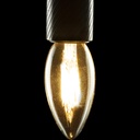 24V LED Candle clear - 3W - CRI90 - 2000-2700K - E14  - 210LM