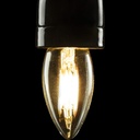 24V LED Candle clear E27 - 3W - CRI90 - 2000-2700K - E27  - 210LM