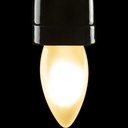 24V LED Candle frosted E27 - 3W - CRI90 - 2000-2700K - E27  - 210LM