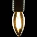 24V LED Candle clear - 3W - CRI90 - 2200K - E14  - 260LM