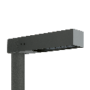 Flag 330 Post LED W 3K 19W Antrac.