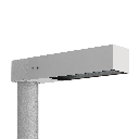 Flag 330 Post LED W 2.2K 19W Corten