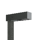 Flag 200 Post LED W 4K 10W Antrac.