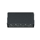 Kura Top X5 LED M 3K 2,5W Dark Grey