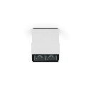 Kura Top X2 LED M 2.7K 4W Bianco