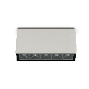 Kura Top X5 LED L 4K 10W Light Grey