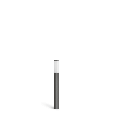 Kit 04 LineDw H500 LED  2.7K 6W Corten