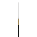 Linfa 80 LED  4K 1,5W Nero Ottone
