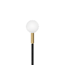 Linfa O 80 LED 24V  2.7K 2W Nero Ottone