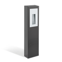 Kit 02 Stile Post LED  4K 3W Nero