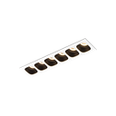 PIRRO CEILING REC 6.0 LED 2700K E