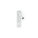 MATCH SNOOZE WALL SEMI REC 1.0 LED 2700K W