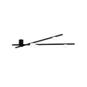 PERLEZ SPIN CEILING SURF 1.0 LED 2700K B-W