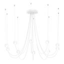 OPLIA CHANDELIER CEILING SUSP 2.0 LED 2700K W 2.0m cables