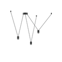 WIRO CEILING SUSP SET DECENTER 3.0 E27 B 2.6m