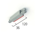 555 1 1208 6 3~I-COUPLER WHITE + FEED