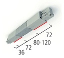 555 1 1211 6 3~ FLEXIBLE COUPLER WHITE