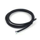 5x0,75mm² - 2000mm - black